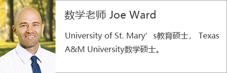 数学老师 Joe Ward